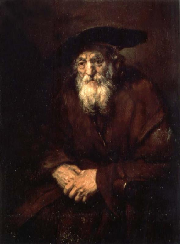 REMBRANDT Harmenszoon van Rijn An Old Woman in an Armchair oil painting image